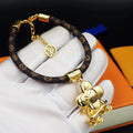 18K Louis Vuitton VIVIENNE KICK FLIP Bracelet