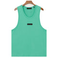 Fear Of God Double Line Logo Decoration Sleeveless T-Shirts
