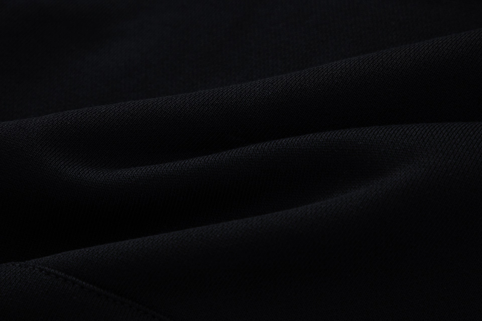 Off White Black Cotton Hoodie