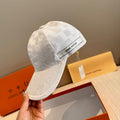 Elegant Checkered Baseball Cap