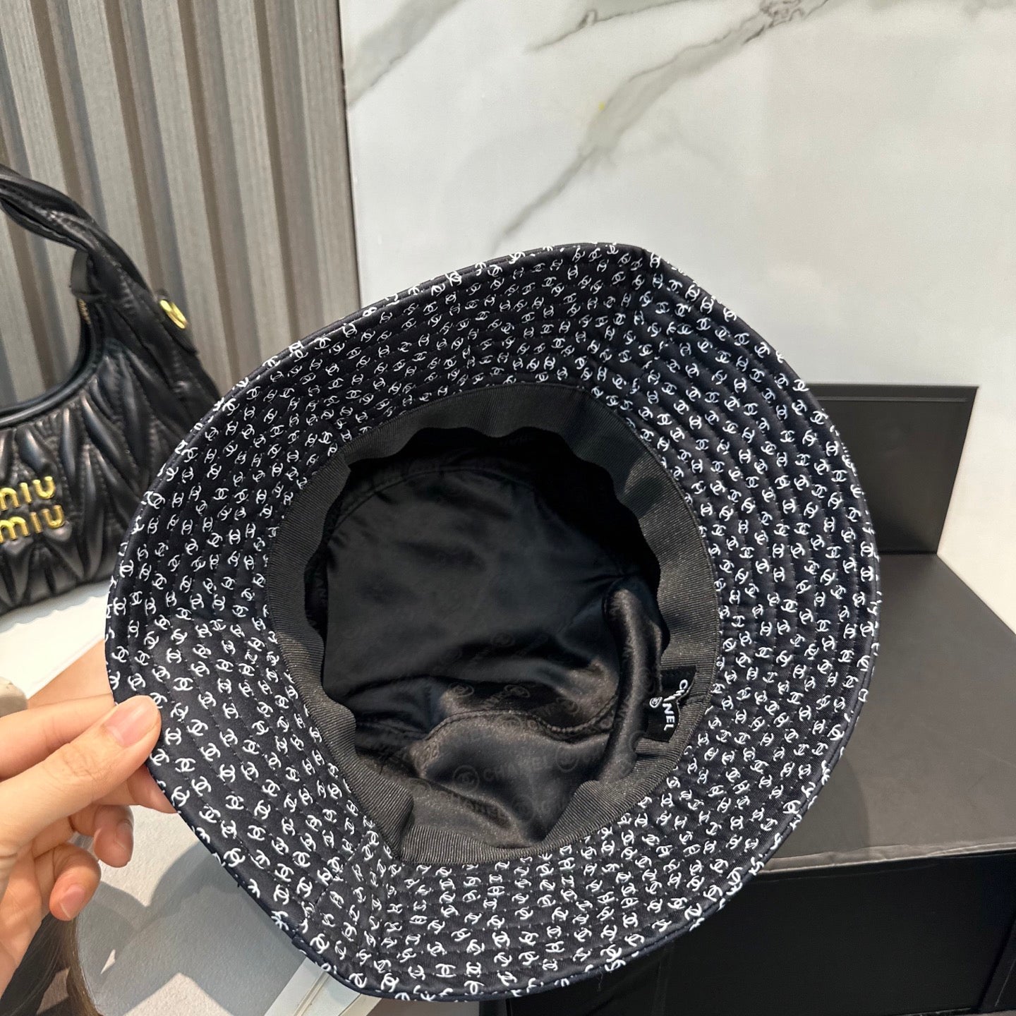 The Signature Monogram Bucket Hat