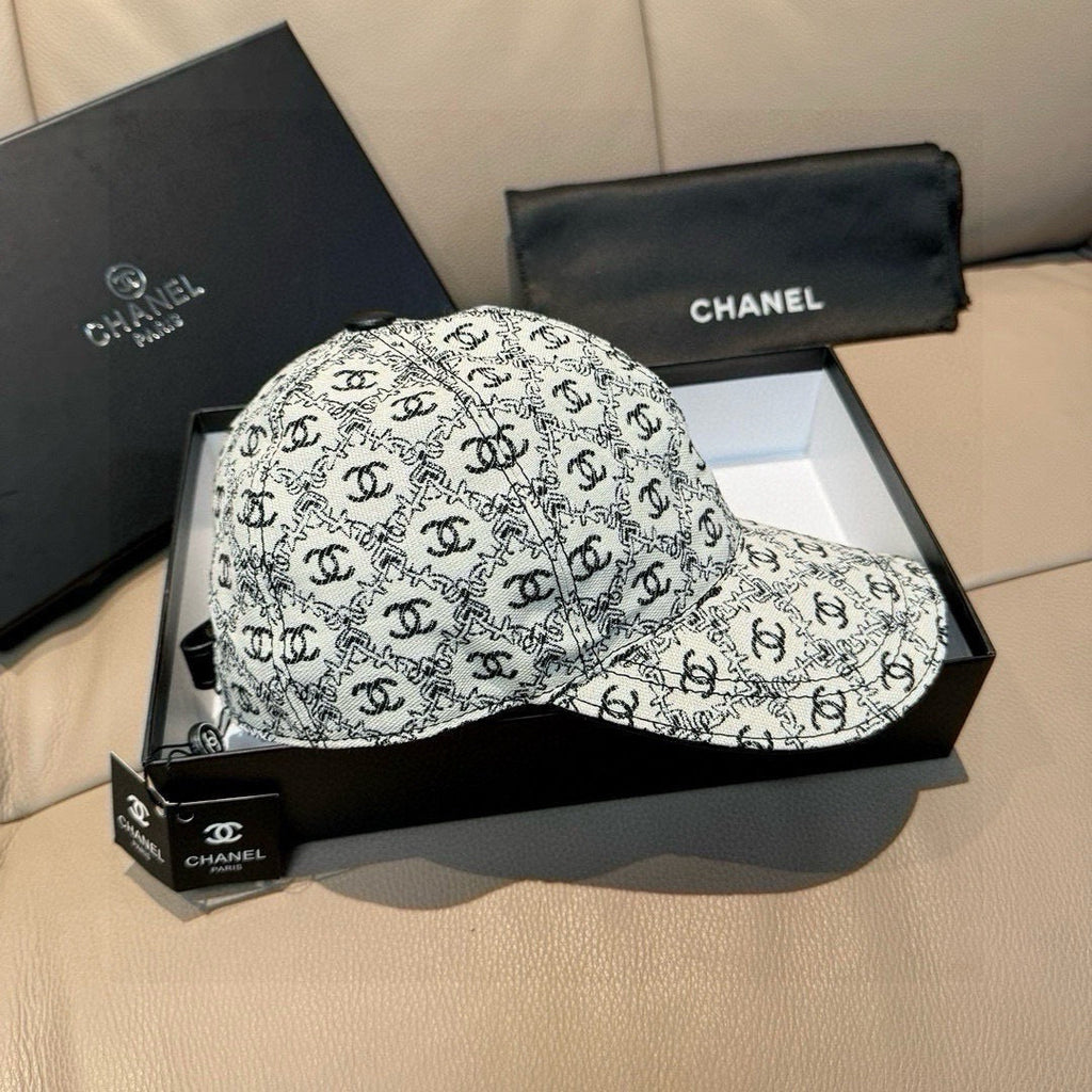 Chic Monochrome Baseball Cap