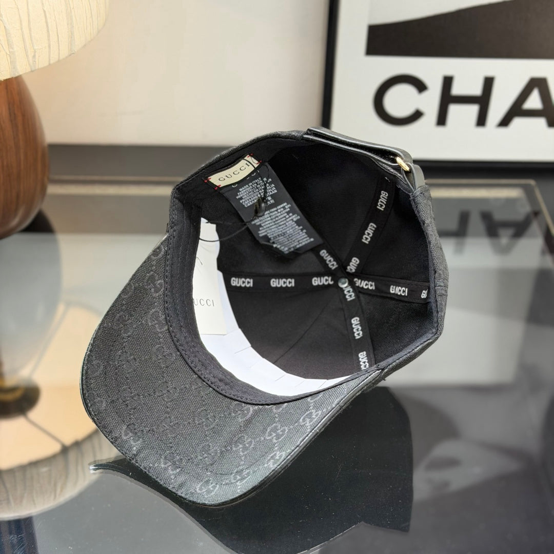 Premium Streetwear Baseball Cap with Signature Stripe & Monogram