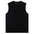 Fear Of God Flocking small letter print Sleeveless T-Shirts