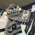 CHANEL 25S SCARF 190 CM IN CASHMERE 942958