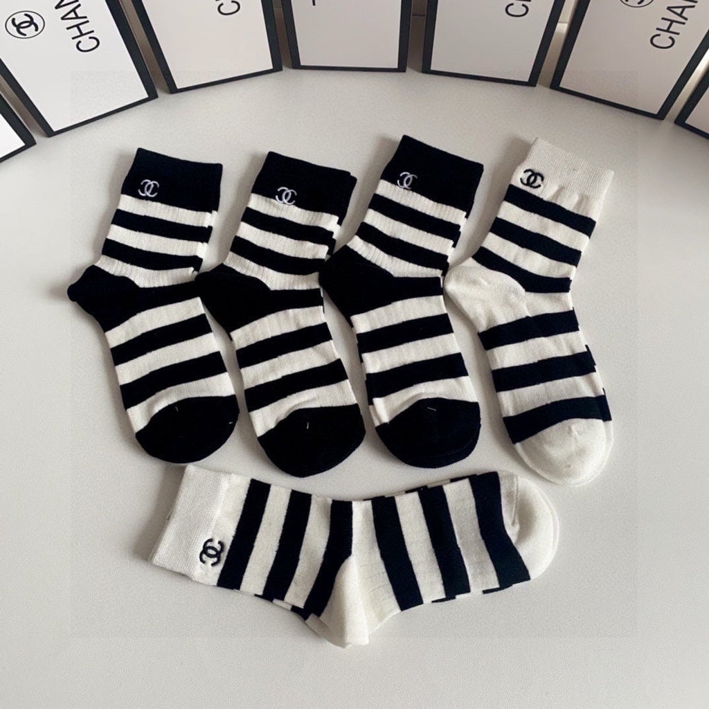 CHANEL LOW-CUT SOCKS 425654( 1 BOX )