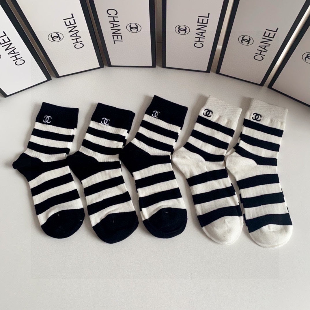CHANEL LOW-CUT SOCKS 425654( 1 BOX )