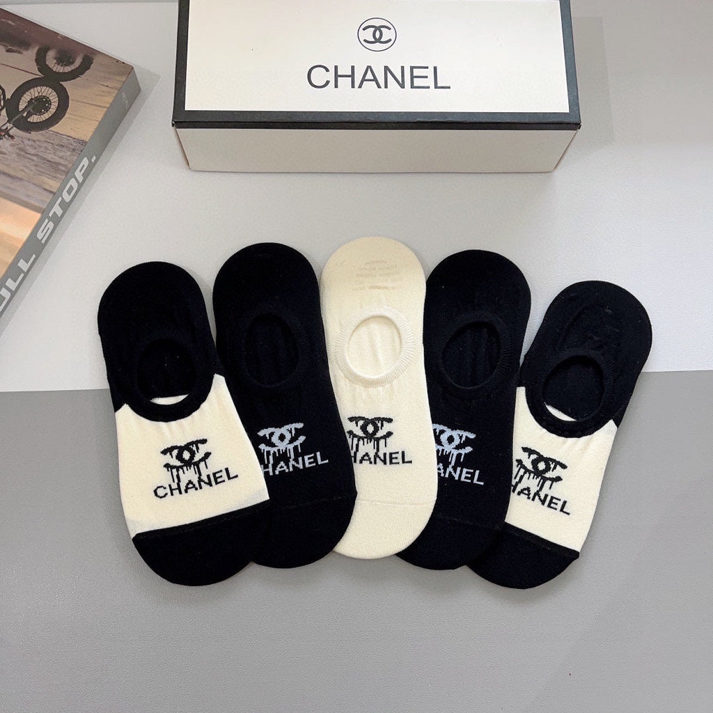 CHANEL FLAT SOCKS 423757 (1 BOX)