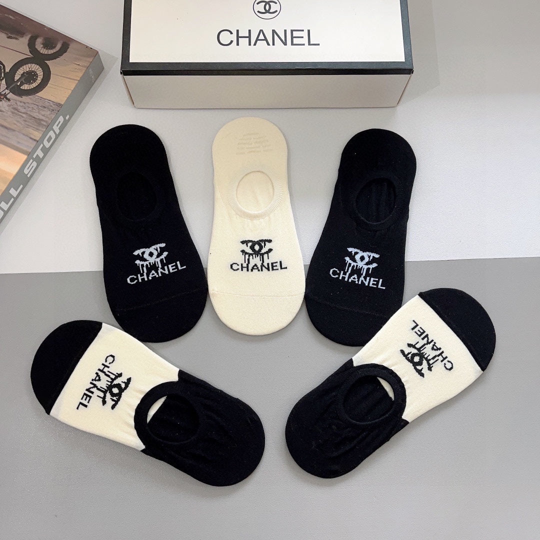 CHANEL FLAT SOCKS 423757 (1 BOX)