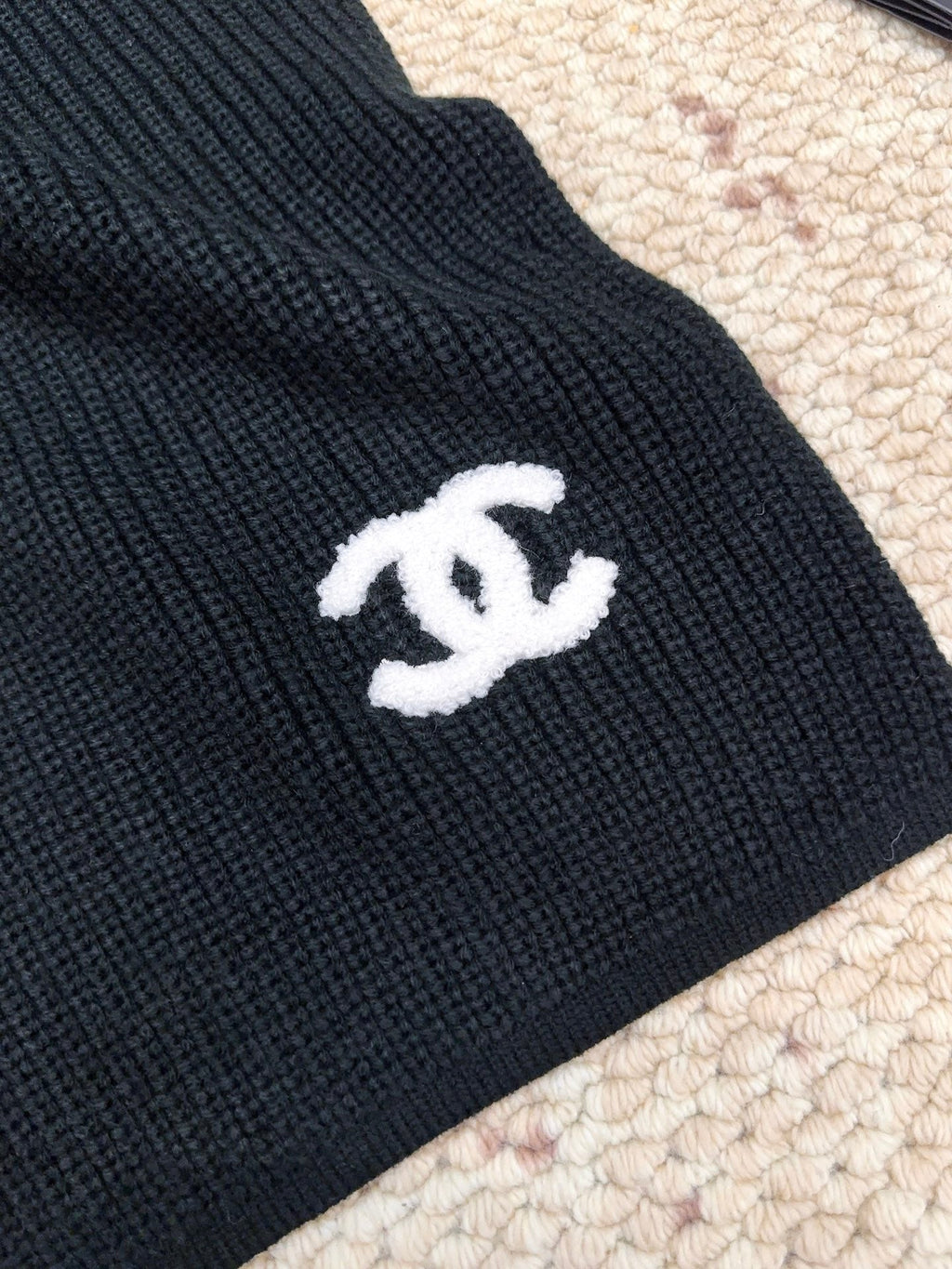 CHANEL 25S SCARF 175 IN WOOL 991922