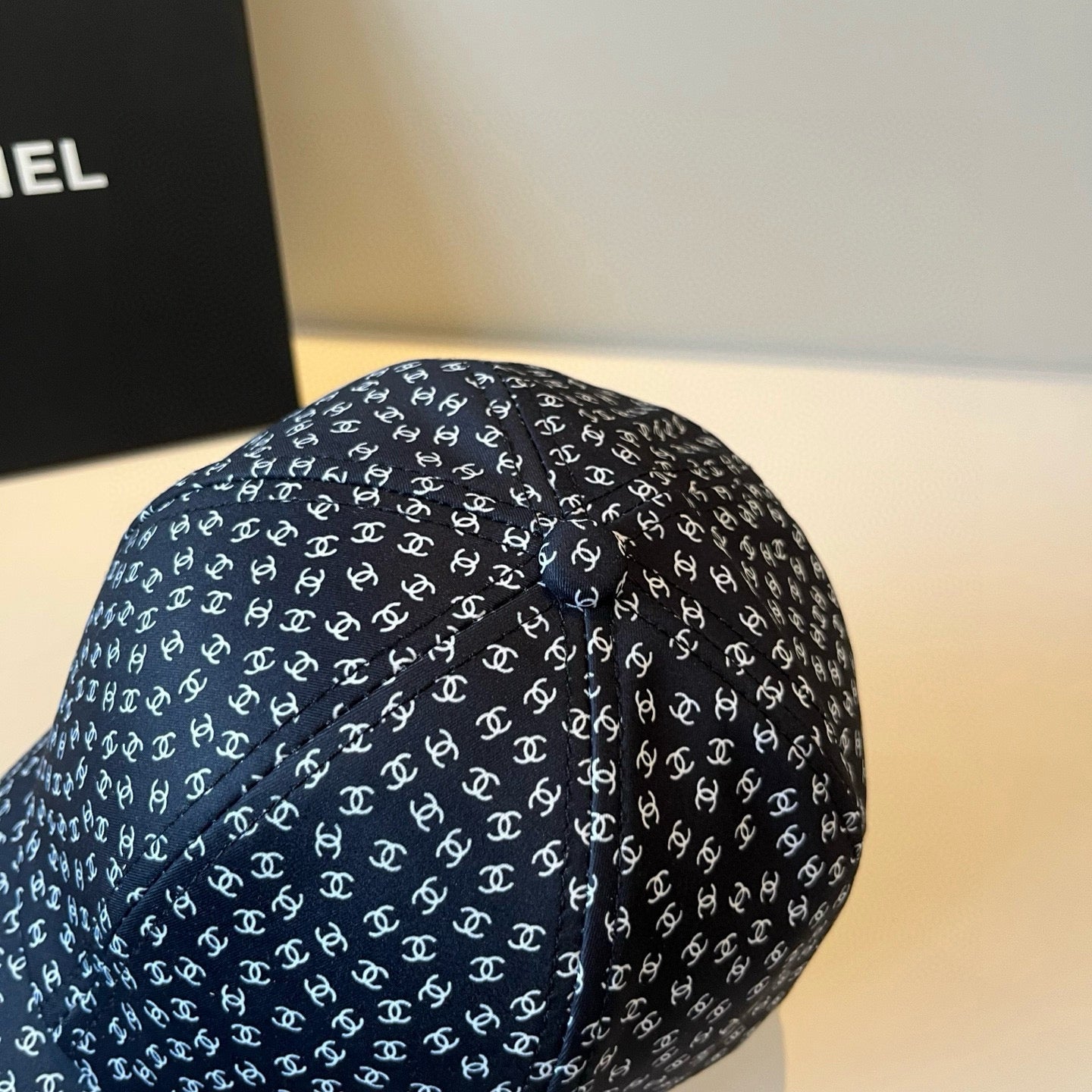 CHANEL BASEBALL HAT IN BLACK 672900