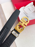 Premium Leather Belts Designer Style width 3.5cm