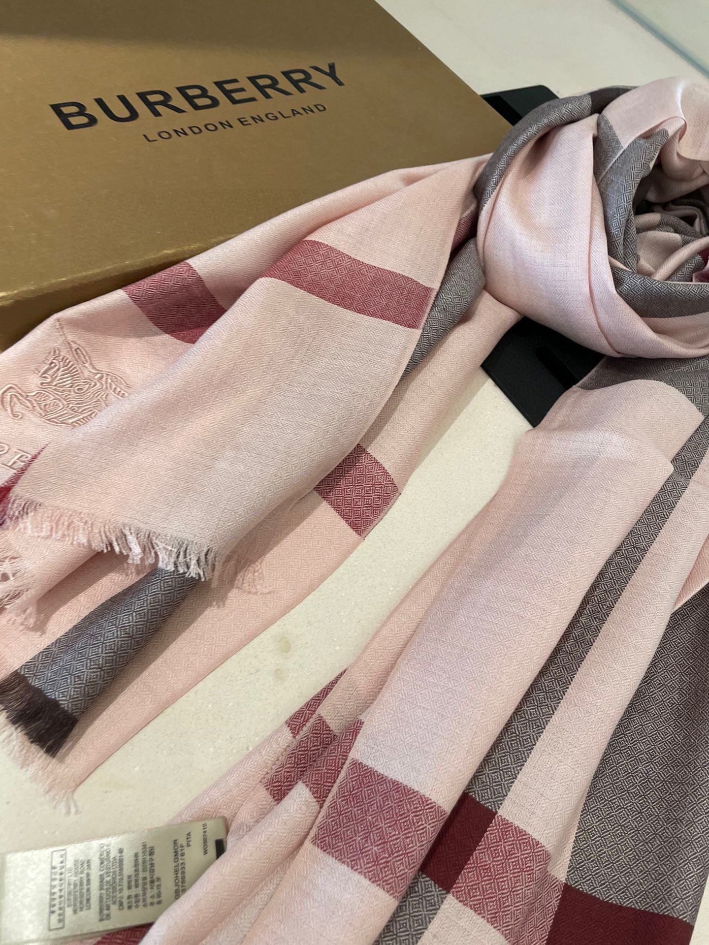 BBR SCARF 200 CM IN CASHMERE 538338