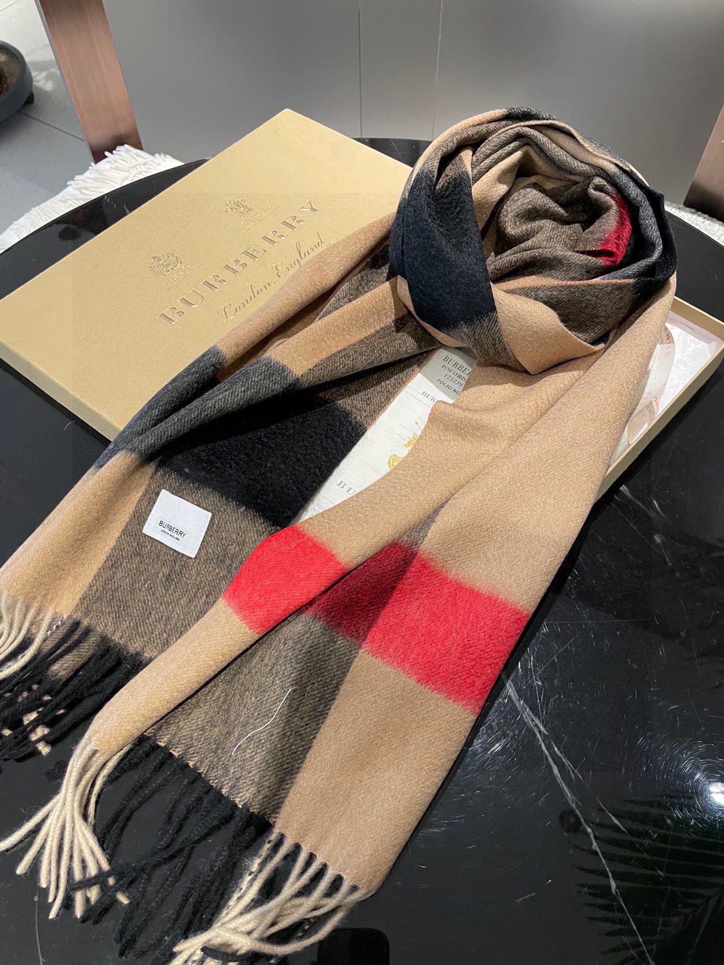 BBR SCARF 180 CM IN CASHMERE 577899