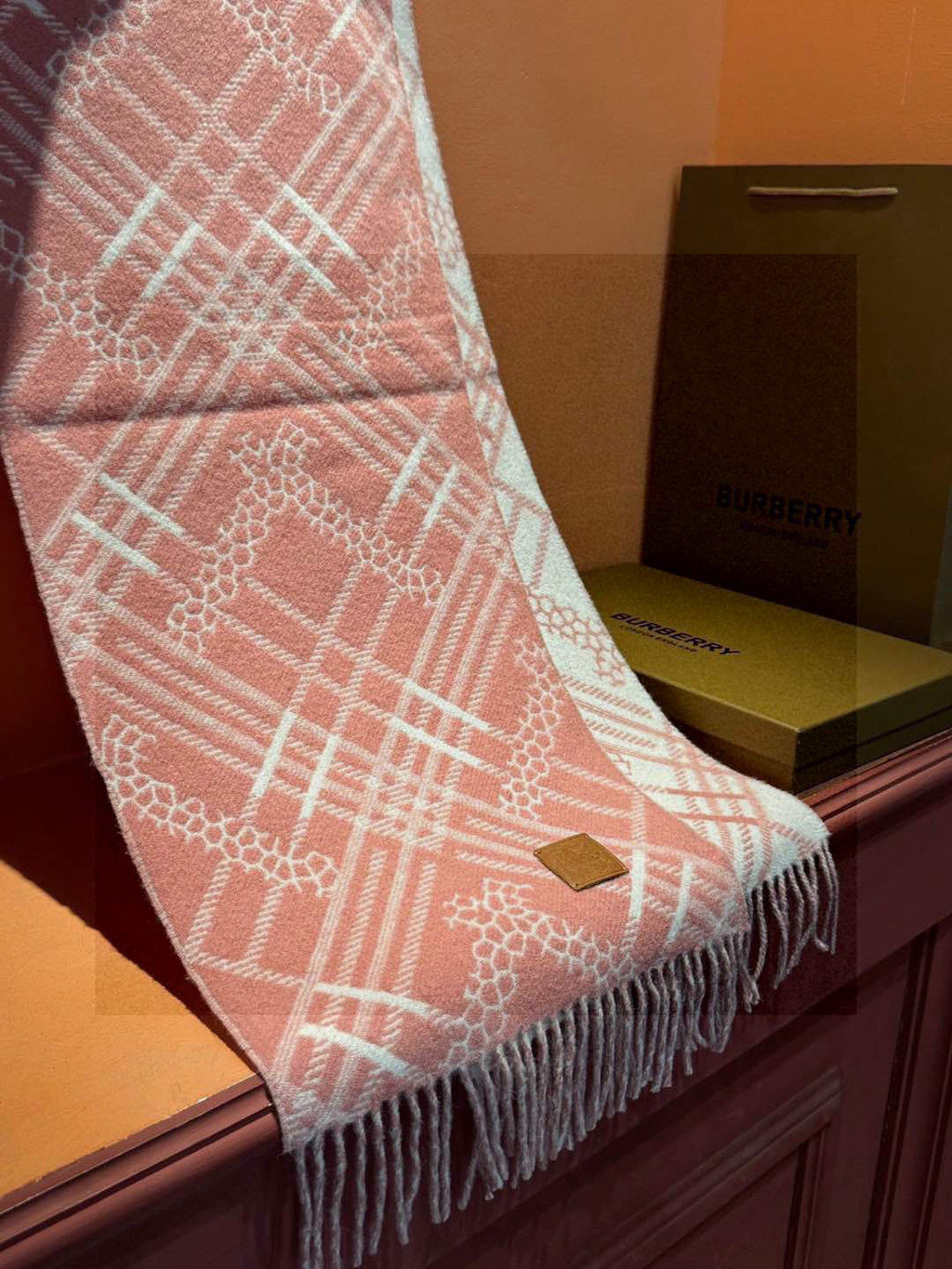 BBR SCARF 168 CM IN CASHMERE 730562