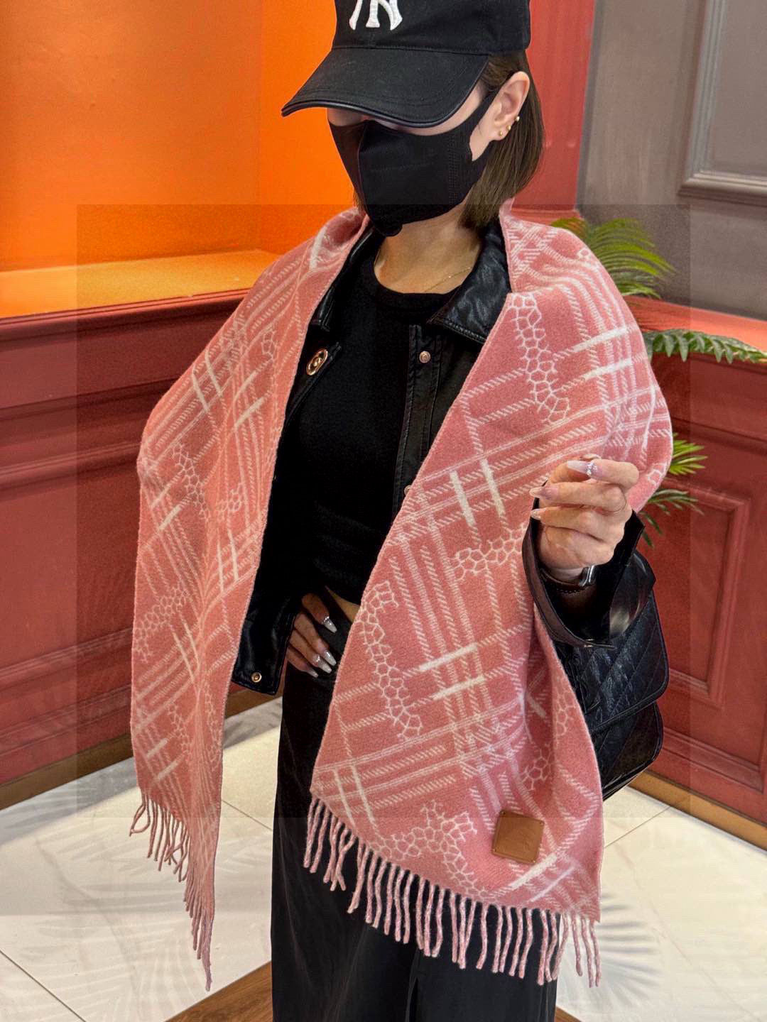 BBR SCARF 168 CM IN CASHMERE 730562
