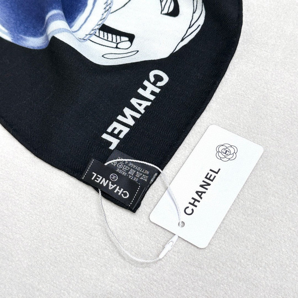 CHANEL 25S SCARF 140 IN CASHMERE 991917