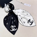 CHANEL 25S SCARF 90 IN SILK 720005