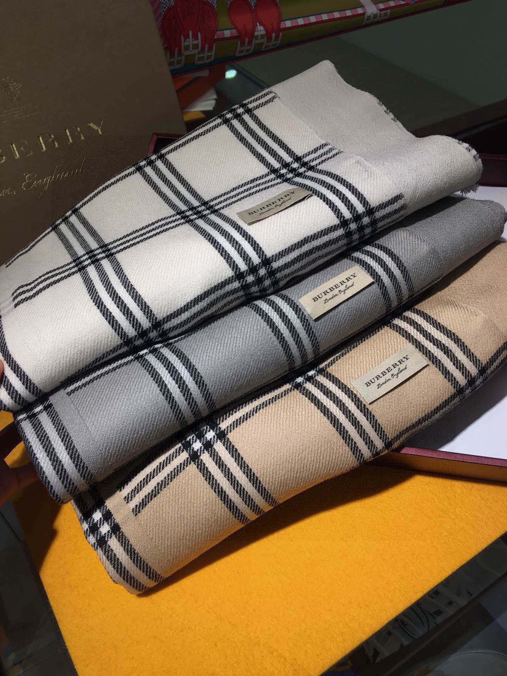 BBR SCARF 190 CM IN CASHMERE 508440