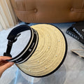 Pearl Accent Woven Sun Visor