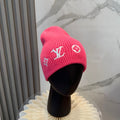 Headline Beanie in Rose